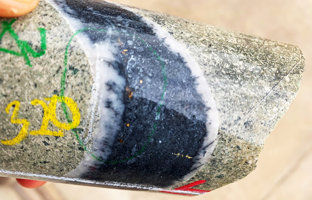 mawson gold sunday creek project victorian goldfields of australia drill core