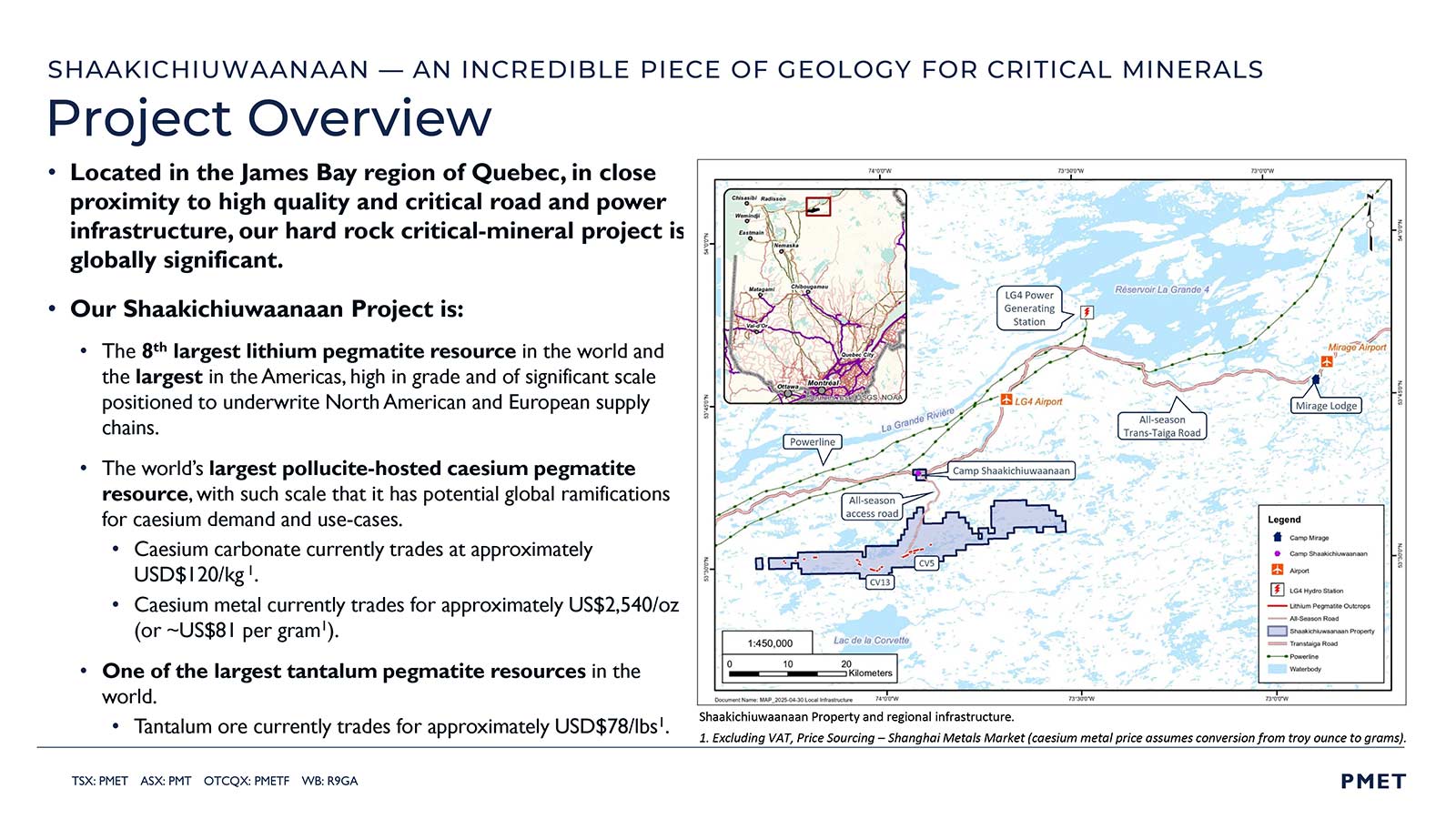 Project overview and map