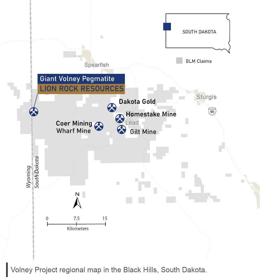 Volney project map