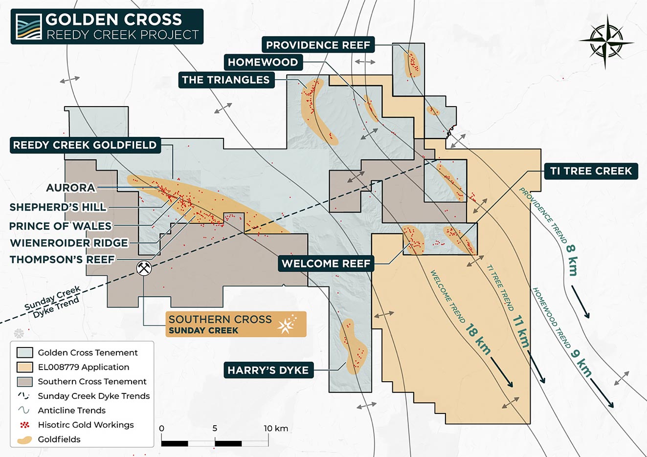 Reedy Creek Project map