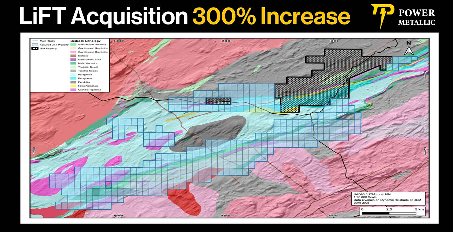 Lift acquisition 300% increase map