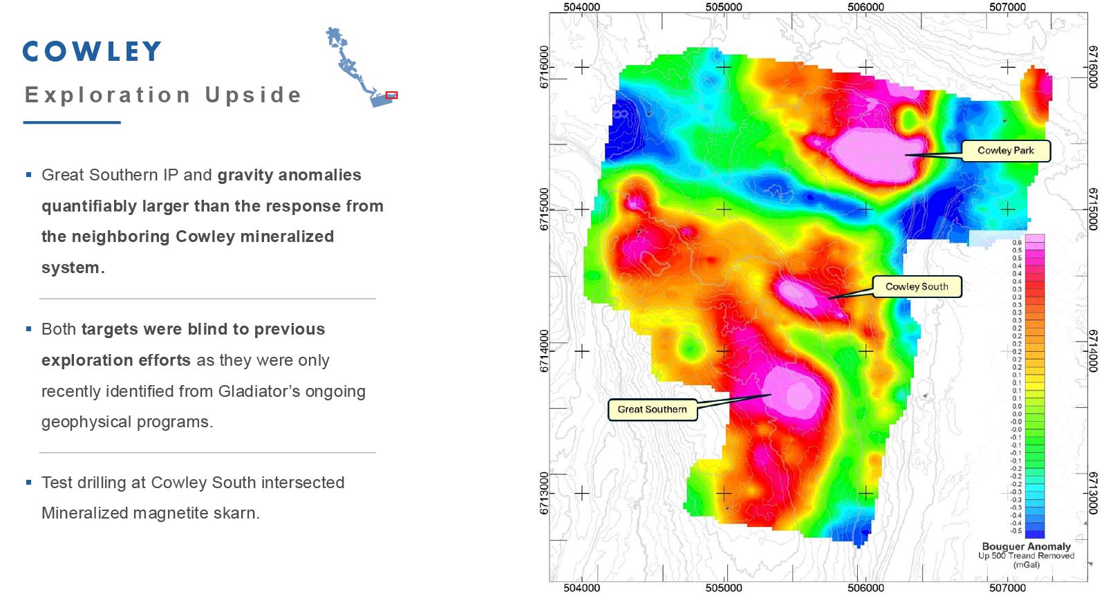 Cowley heat map