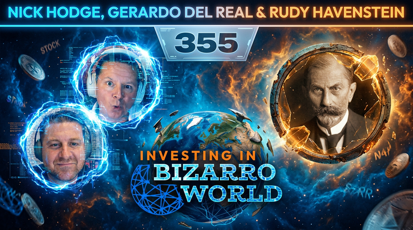 Investing in Bizarro World Episode 355 Rudy Havenstein