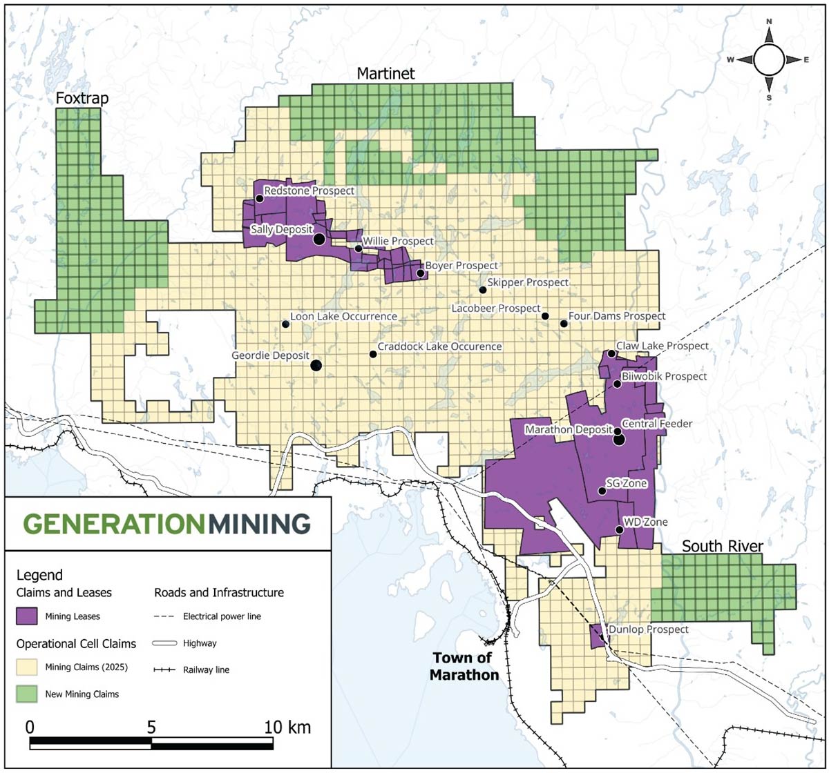 Generation Mining grid map