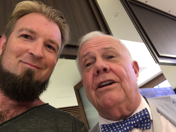 Jimmy Mengel and Jimmy Rogers selfie