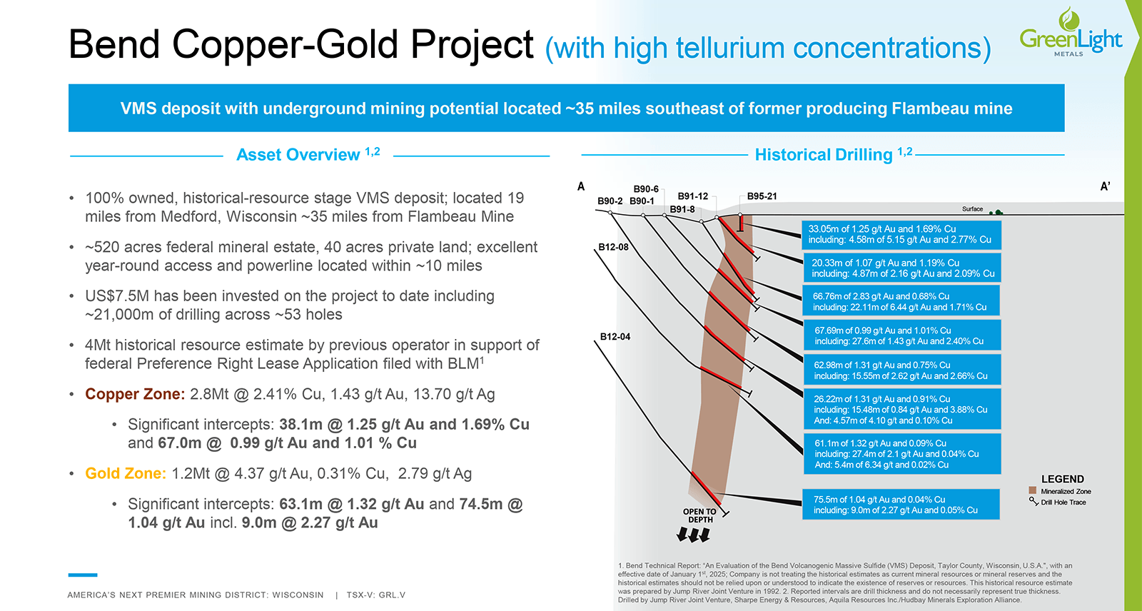 Bend Copper-Gold Project