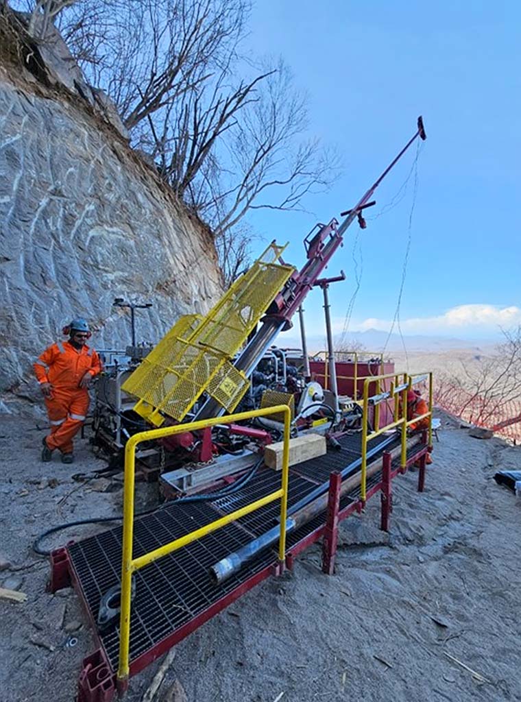 machines on site