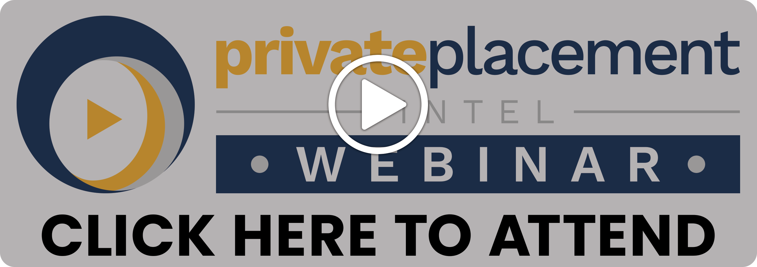 Private Placement Intel webinar