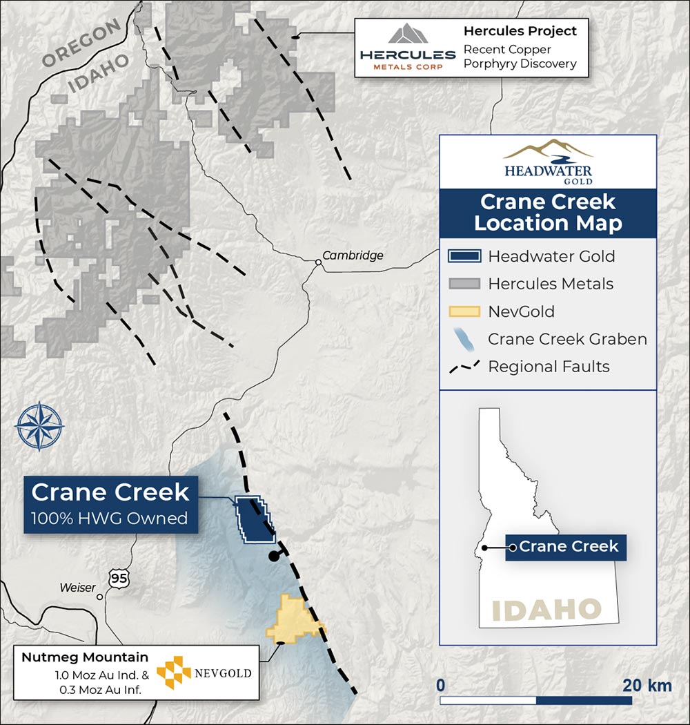 Crane Creek map