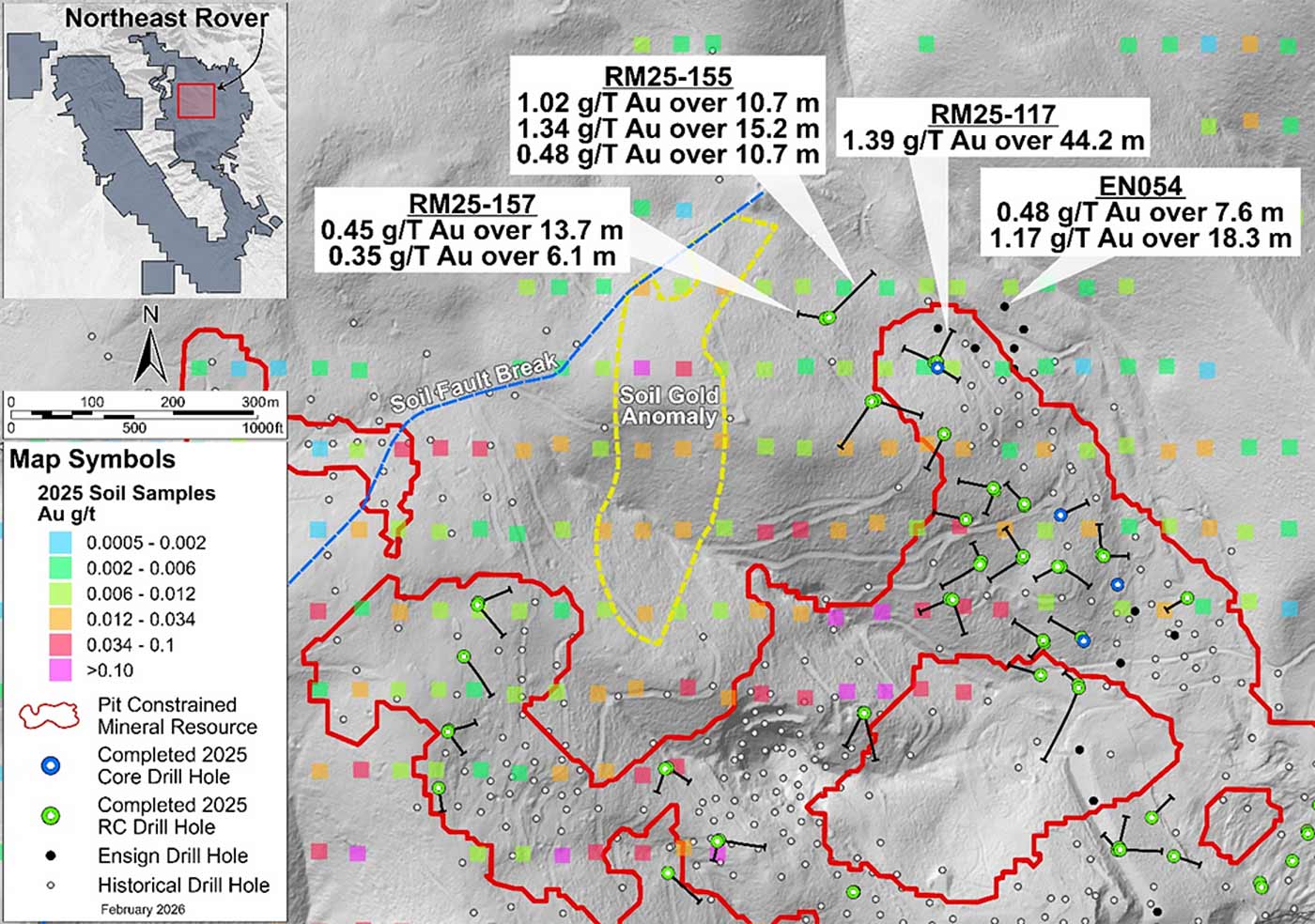 Northeast Rover map