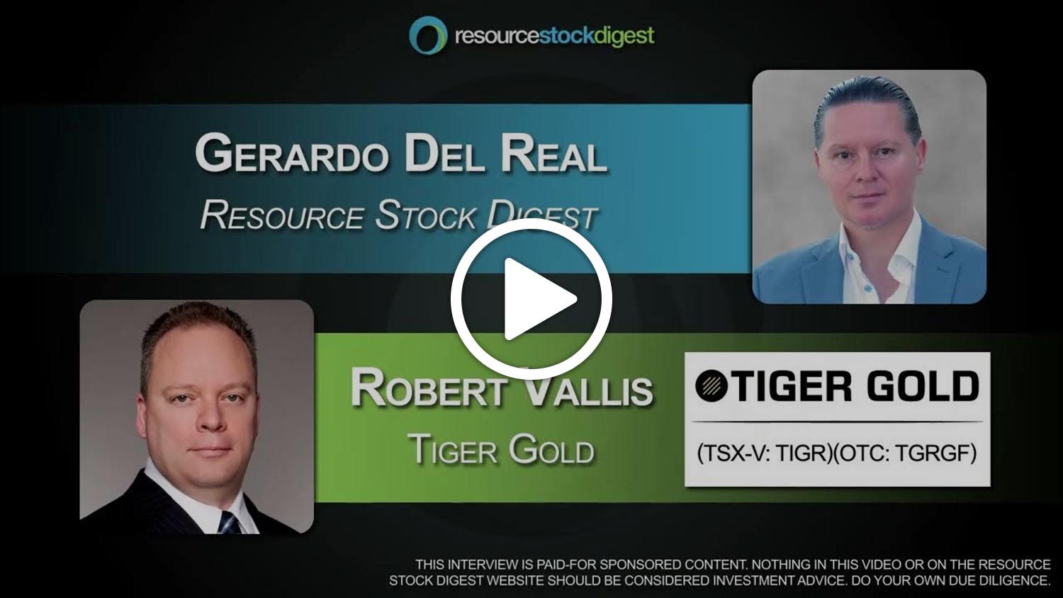 Tiger Gold interview