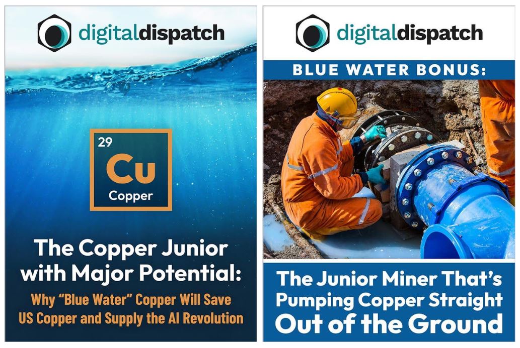 The Copper Junior with Major Potential Report and Blue Water Report